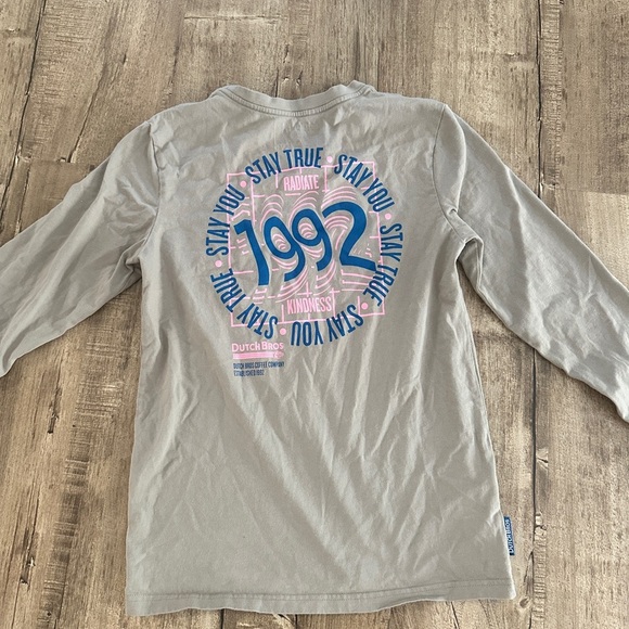 Dutch Bros Coffee, “ Stay True, Stay You 1992” Long Sleeve, Size medium, EUC - Picture 1 of 7